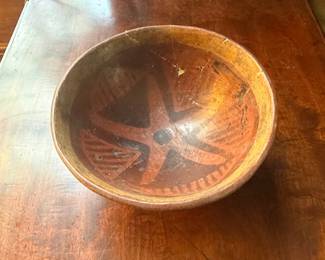 Hopi Polychrome Pottery Bowl