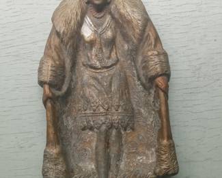 Art Nouveau Woman Ashtray