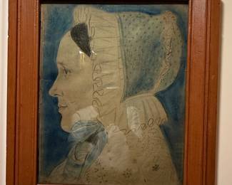 Pair of 19th Century Profile Portraits