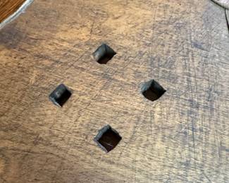 Antique Wooden Fireplace Bellows