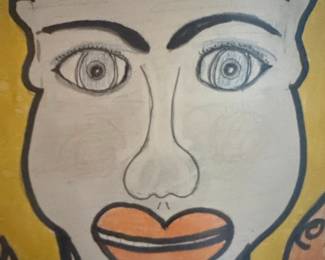 Portrait of a Woman by Lee Godie