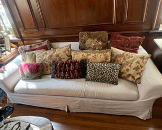 Slipcovered Sofa in the Style of French Country by Drexel Heritage