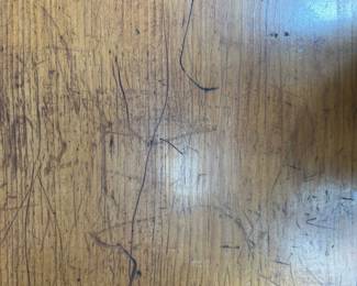 Empire Style Lyre Base Side Table