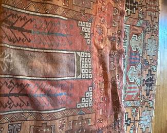 Antique Kurdish Prayer Rug
