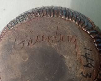 Greenberg Studio Art Pottery Vase