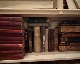 Collection of Vintage Decorative Books