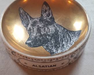 Piero Fornasetti 'Alsatian' Ashtray