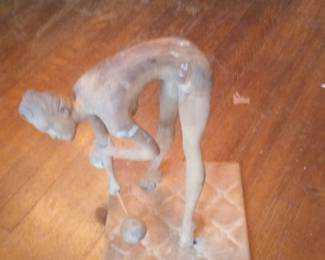 Figural Sculpture, "The Bather"