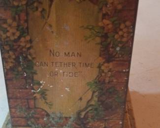 Victorian-Style Lithographed Tin Box