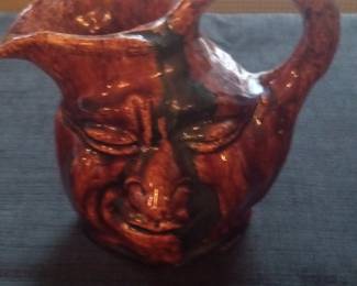 Southern Folk Art Face Jug
