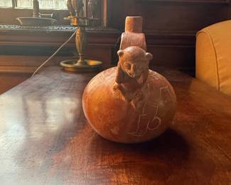 Moche Culture Stirrup Spout Vessel