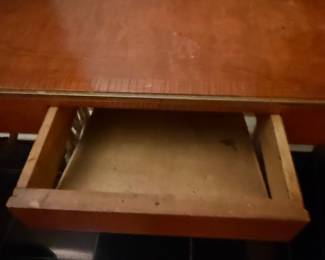 Art Deco Vanity Table with Mirror