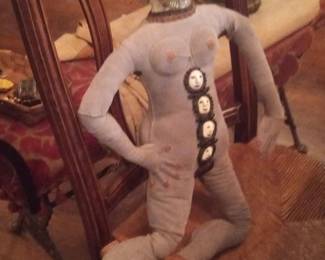 Art Doll with Multiple Faces