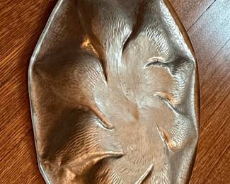 Bruce Fox Hand-Hammered Aluminum Starburst Bowl