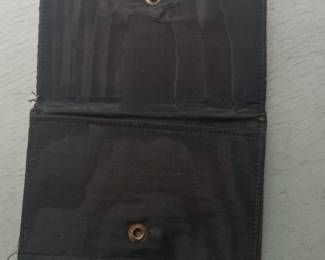 Antique Beaded Card Case with Fan Motif