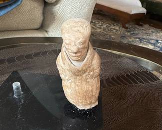 Ancient Egyptian Faience Shabti Figure