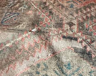 Antique Persian Mahal Rug