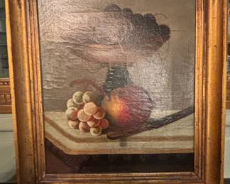 Still Life Painting of Fruit