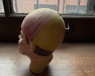 Vintage Mannequin Head Display Form