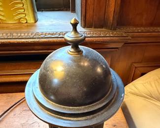 Grand Tour Bronze Temple Model Lamp