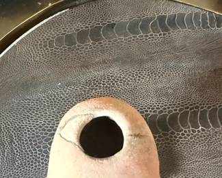 Pre-Columbian Guangala Culture Terracotta Head Fragment