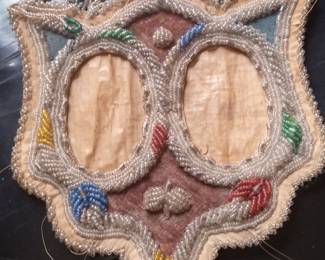 Iroquois "Whimsey" Beaded Frame