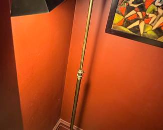 Vintage Brass Pharmacy Floor Lamp