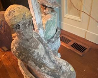 Figural Garden Sculpture - Two Children