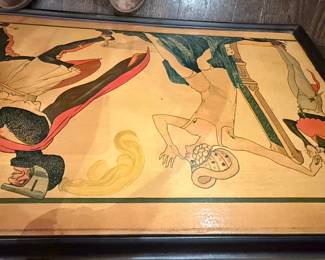 Art Deco Style Pictorial Panels (Set of 2)