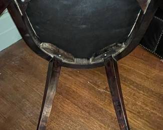 Pair of Biedermeier Mahogany Side Chairs