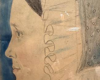 Pair of 19th Century Profile Portraits