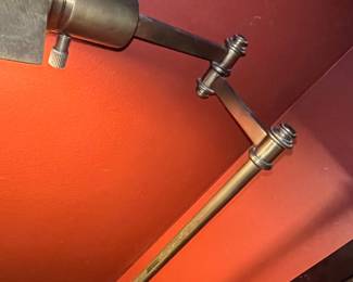 Vintage Brass Pharmacy Floor Lamp