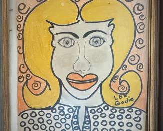 Portrait of a Woman by Lee Godie