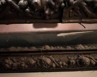 Ornate Carved Giltwood Mirror