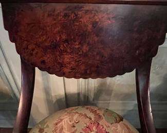Pair of Biedermeier Mahogany Side Chairs