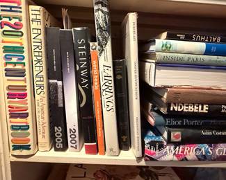 Collection of Art and Photography Books