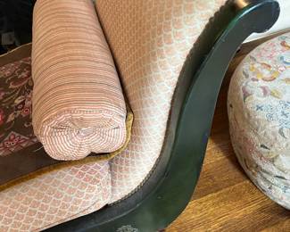 Empire Style Mahogany Daybed / Recamier