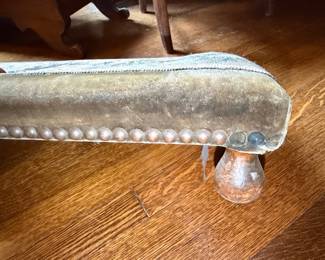 Victorian Needlepoint Footstool