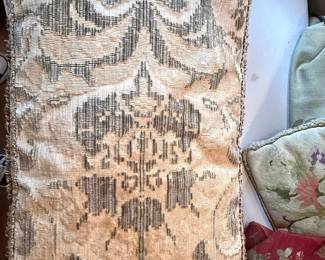 Vintage Aubusson Style Tapestry Pillow