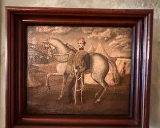 Portrait of a Military Officer on Horseback