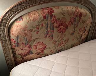 French Provincial Style Upholstered Headboard