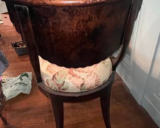 Pair of Biedermeier Mahogany Side Chairs