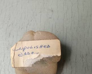 Art Deco Style Compact Case with Hand-Painted Design