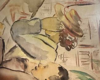 Watercolor Painting by Alex Bauerfreund