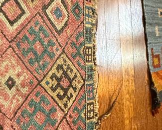 Antique Kurdish Jaff Bag Face Rug
