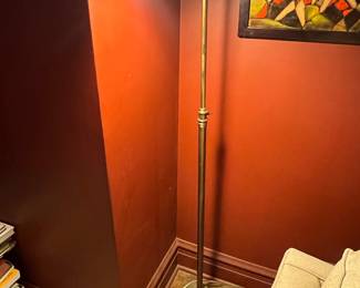 Vintage Brass Pharmacy Floor Lamp