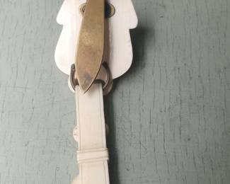 Vintage Edelweiss Motif Belt Buckle Clip