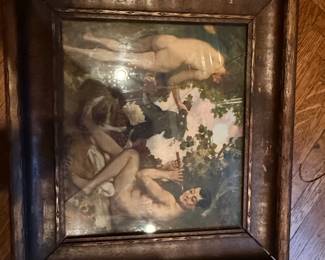 Nude Figures with Grapes and Flute by Ker Xavier Roussel