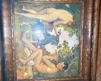 Nude Figures with Grapes and Flute by Ker Xavier Roussel