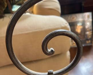 Wrought Iron Garden Chair